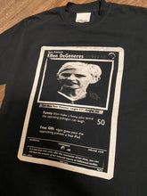 Load image into Gallery viewer, Ellen Trading Card Shirt - Black
