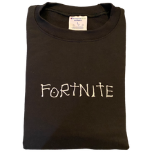 Load image into Gallery viewer, Fort Note Crewneck Sweatshirt - Black