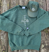 Load image into Gallery viewer, Angel Dog Baseball Cap- Green