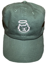 Load image into Gallery viewer, Angel Dog Baseball Cap- Green