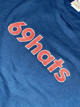 Load image into Gallery viewer, 69hats Ribbed Crewneck - Navy