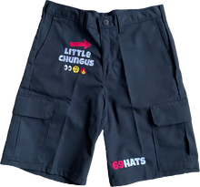 Load image into Gallery viewer, Little Chungus Cargo Shorts - Black