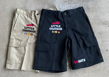 Load image into Gallery viewer, Little Chungus Cargo Shorts - Black
