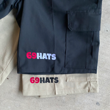 Load image into Gallery viewer, Little Chungus Cargo Shorts - Black