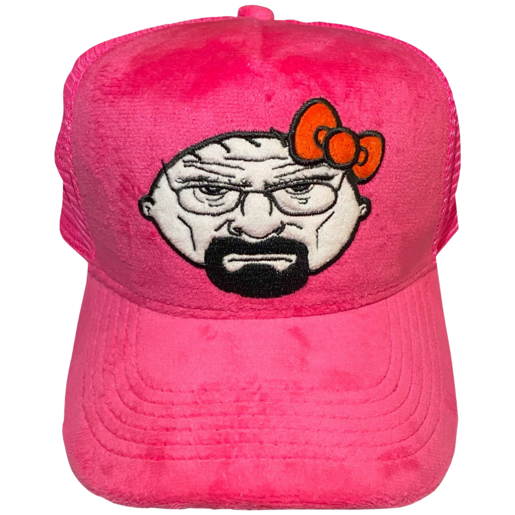 Hello Waltuh Pink Trucker Cap