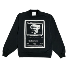 Load image into Gallery viewer, Ellen Trading Card Sweatshirt - Black
