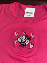Hello Waltuh Baby Tee - Hot Pink