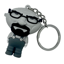 Load image into Gallery viewer, Griffin Walters Keychain - Black

