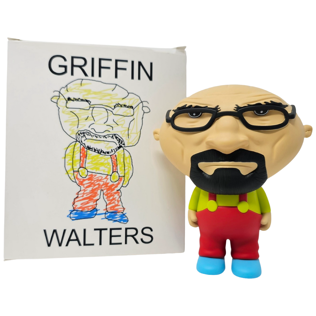 Griffin Walters Vinyl Toy Red & Yellow