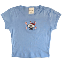 Load image into Gallery viewer, Hello Waltuh Baby Tee - Light Blue
