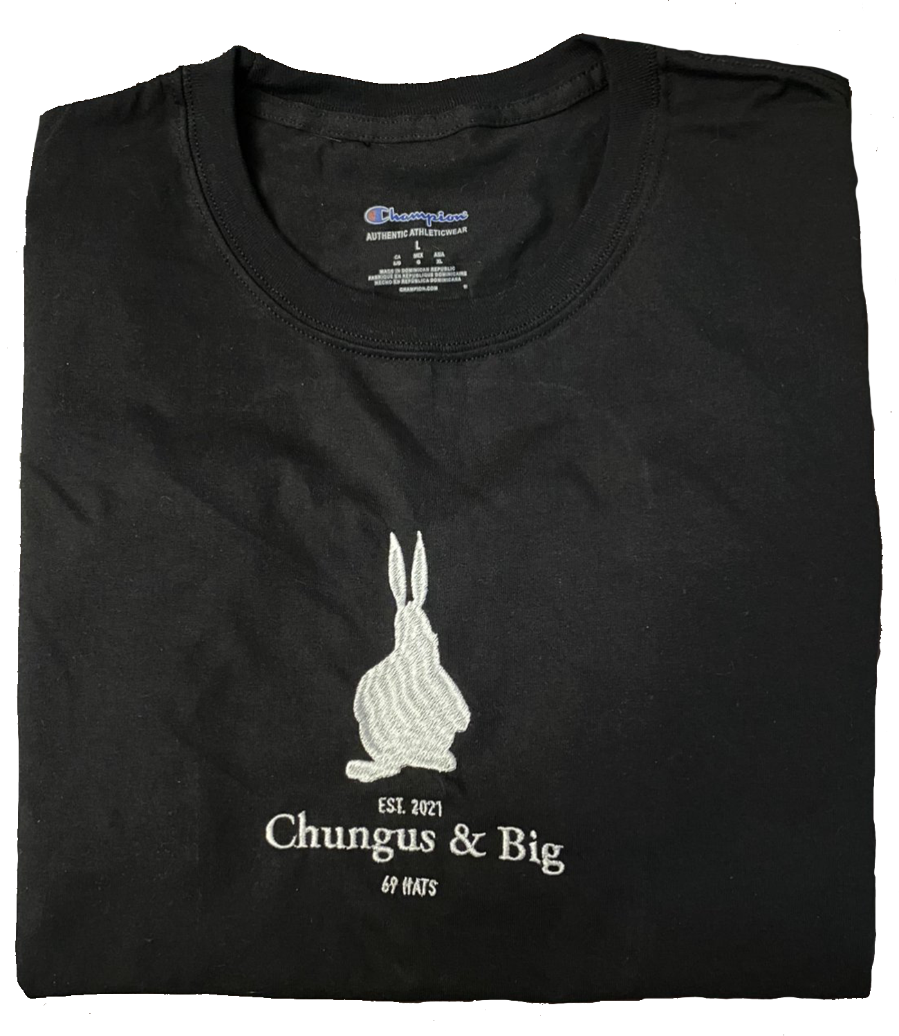 Chungus & Big Shirt - Black – 69hats