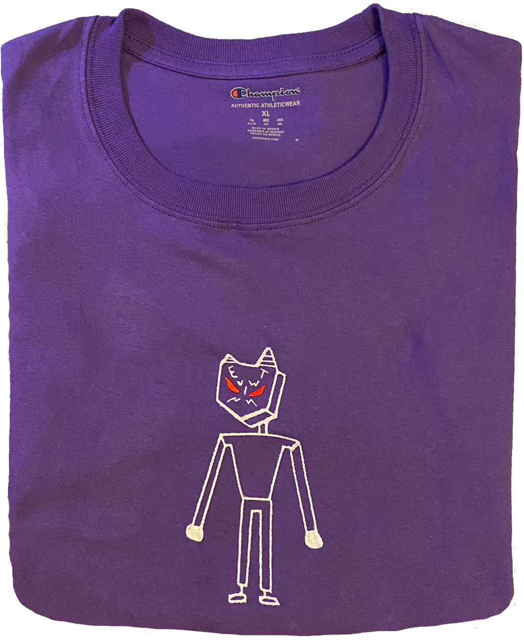 Evil Twin Robot Shirt - Purple