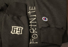Load image into Gallery viewer, Fortnite Death Note Hoodie - Black
