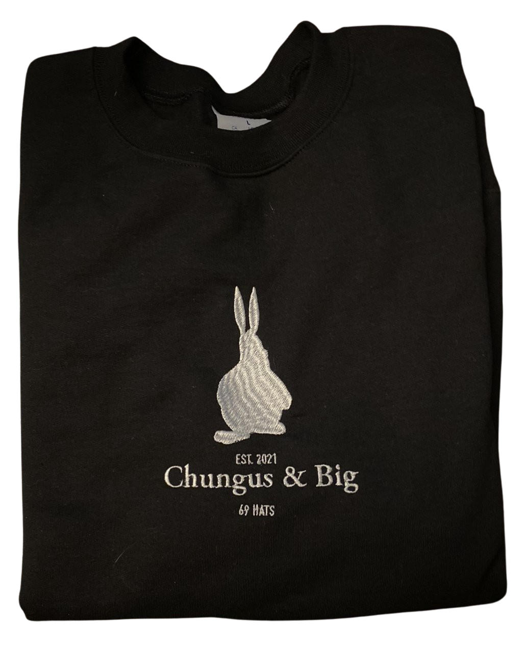 Chungus & Big Crewneck Sweatshirt - Black